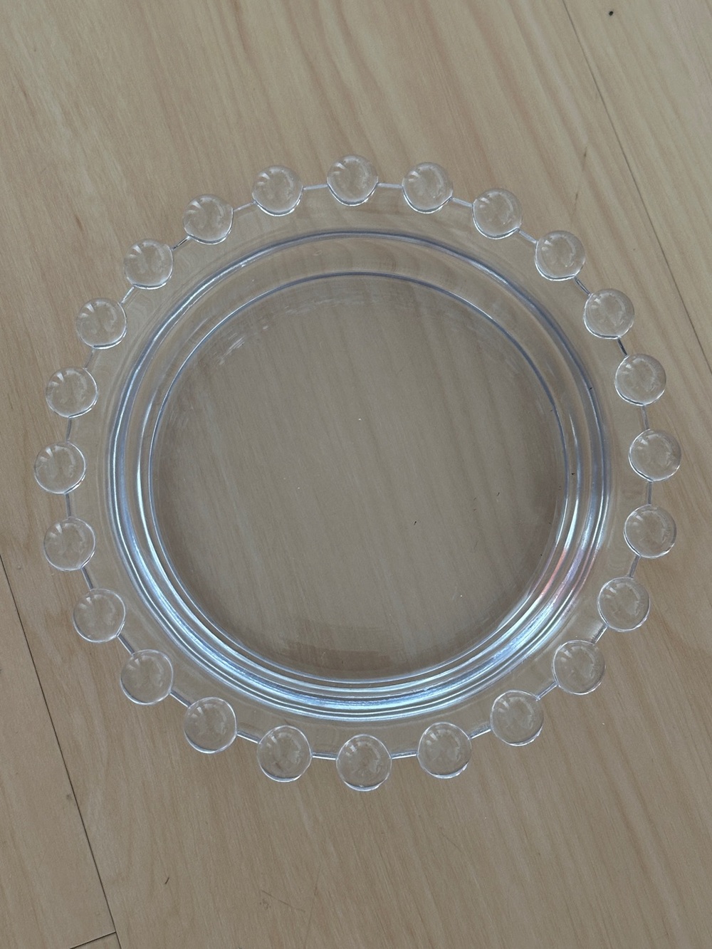 Candlewick Glass Dish